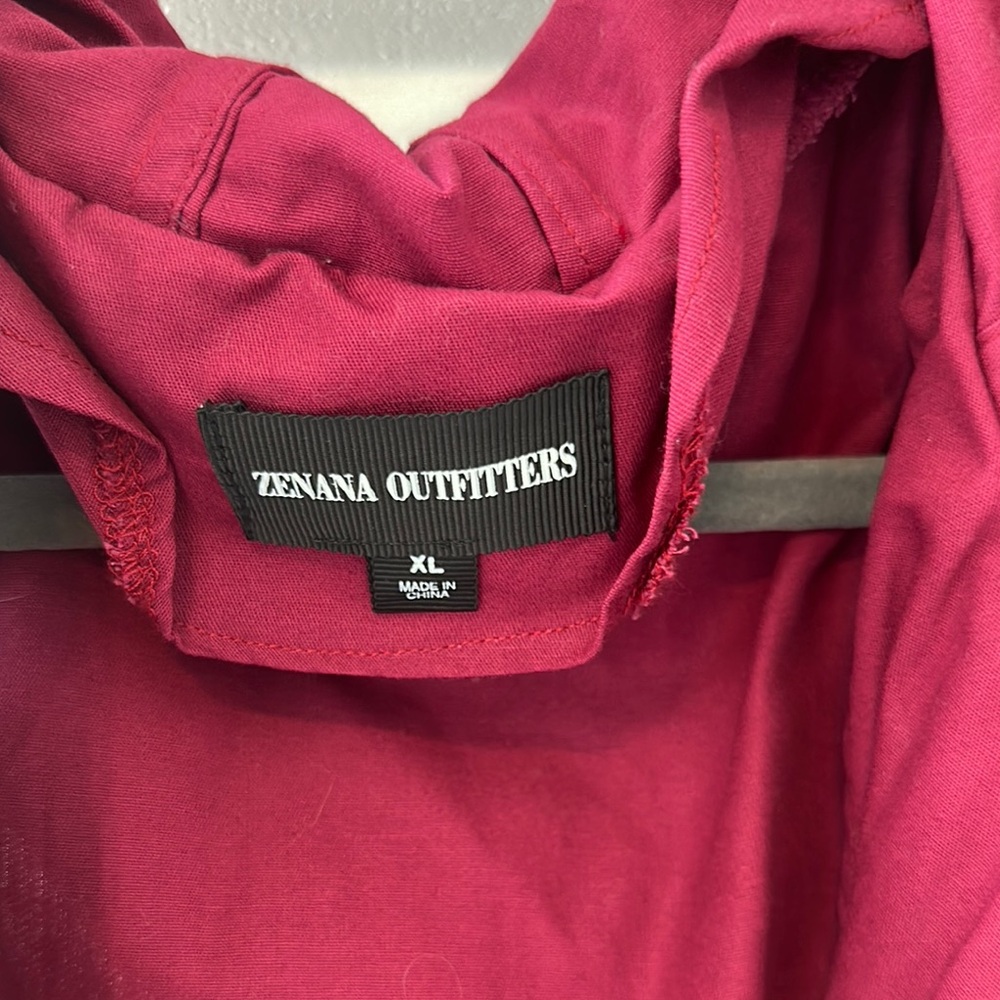 Zenana Outfitters Pink Utility Vest Cinched Waist - Picture 2 of 5